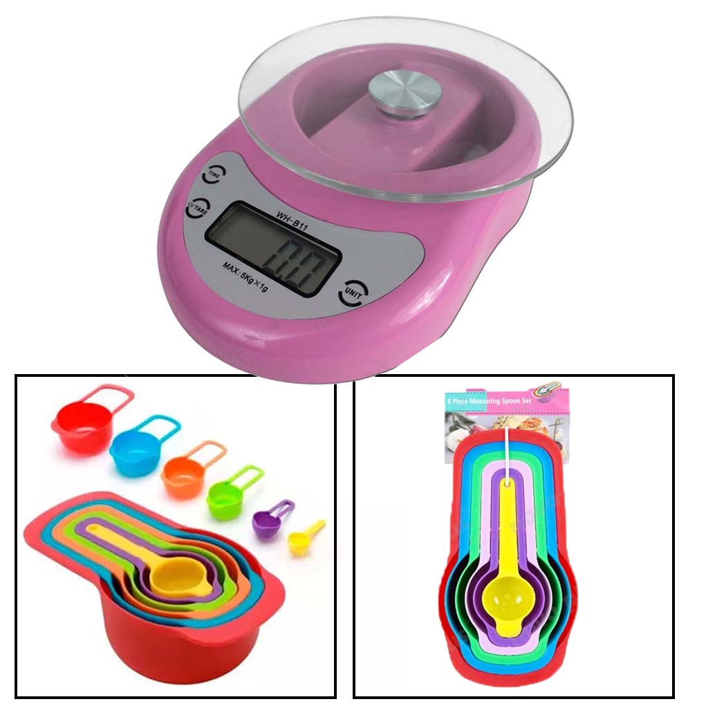 Miniatura 4 de Combo Gramera Y Cucharas Medidoras x 6